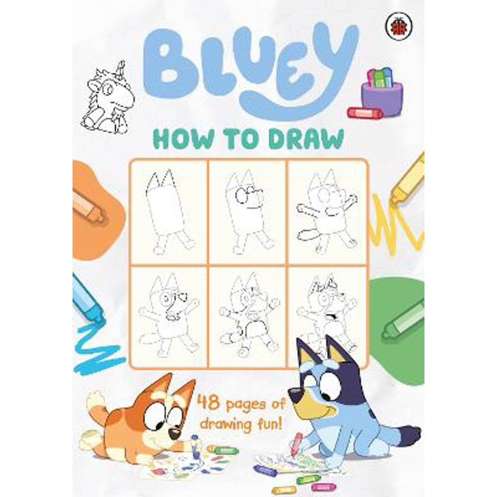 Bluey: How to Draw (Paperback)